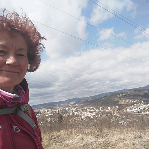 Anna na vrcholu Čupel  (8.4.2022)