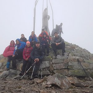 Zrzatica na vrcholu Chomiak (30.6.2018 14:51)