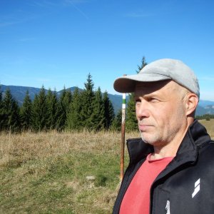 Rastislav Biarinec na vrcholu Vyšný Brankov (30.9.2018 11:37)