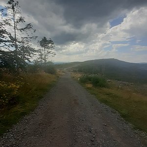 Marcela Pitříková na vrcholu Kostelky / Severka (15.8.2022 13:45)