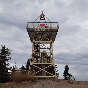 ZdenkaV na vrcholu Barania Góra (8.5.2022 13:37)
