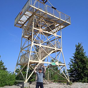 Libor Raszka na vrcholu Barania Góra (20.6.2022 9:55)