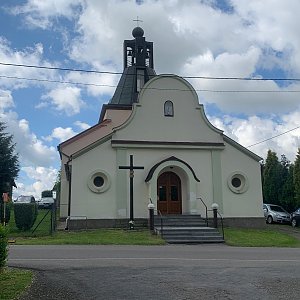 Alexandr Starý na vrcholu Hájov - kaple (28.5.2022 9:00)