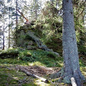 Vladimír Grančay na vrcholu Lapka (2.5.2009 14:57)