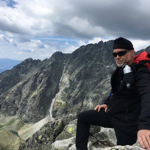 Rastislav Biarinec na vrcholu Východná Vysoká (14.7.2022 10:05)