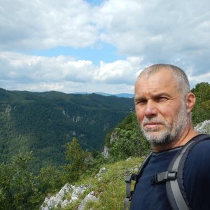 Rastislav Biarinec na vrcholu Cigánka (Muránský hrad) (15.8.2019 15:00)