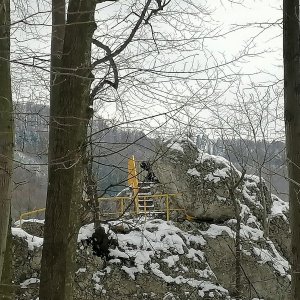 Zdena Trommler na vrcholu Raškův kámen (17.1.2024 15:00)