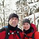 Dana + jirka na vrcholu Uhorská (22.2.2020 13:36)