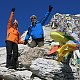 Jana a Pavel Kasaničovi na vrcholu Kala Patthar (4.10.2014 9:00)