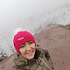 Michelle Sýkorová na vrcholu Halda Ema (5.3.2021 9:52)