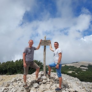 Jar Faldy na vrcholu Pizzo Carbonara (8.7.2022 14:48)