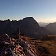 Mikeš na vrcholu Kleine Laserzwand (30.9.2018 10:00)