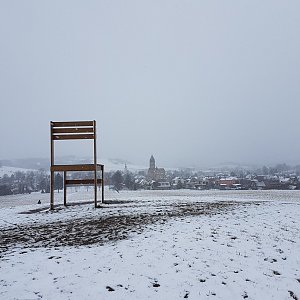 Marcela Kubíčková na vrcholu Vyhlídka školní lavice (11.3.2023 10:55)