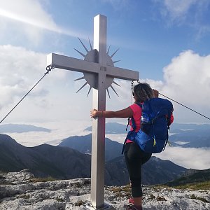 Mársy Montblanc na vrcholu Karlhochkogel  (24.7.2022 7:02)