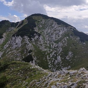 Vratislav Sejkora na vrcholu Veliki Meded (8.8.2022 14:40)