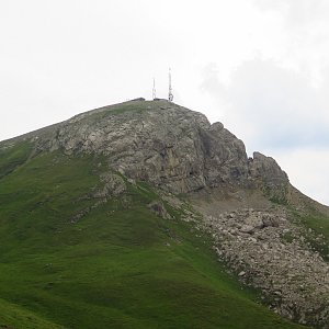 Martin Matějka na vrcholu Col Rodella (2.7.2015 17:11)