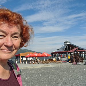 Anna na vrcholu Vyšné Priečne  (7.8.2022)