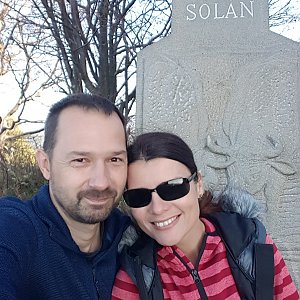 Michal na vrcholu Soláň (27.10.2019 9:27)