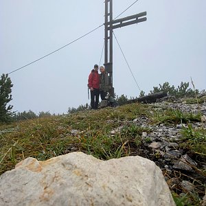 Martin Malý na vrcholu Schillereck (17.9.2022 11:00)