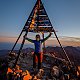 Ivetast na vrcholu Jebel Toubkal (10.11.2019 7:30)