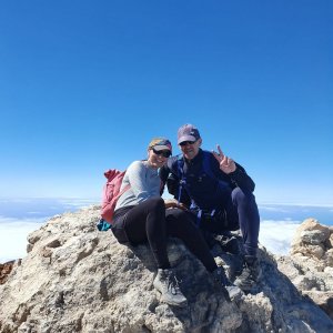 Leottomontagne na vrcholu Pico de Teide (27.2.2024 13:05)