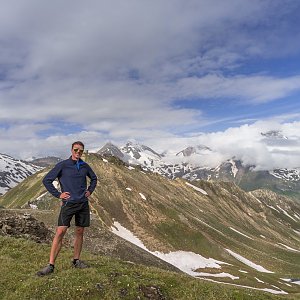 Jiří Králík na vrcholu Kendlkopf (9.6.2018 7:39)