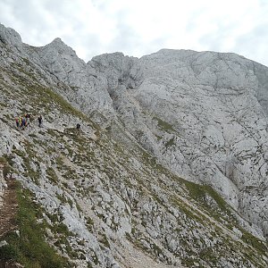 Vratislav Sejkora na vrcholu Prisank/Prisojnik (25.8.2017 12:05)