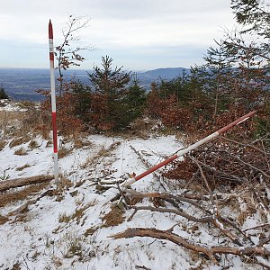 Petr Pepe Peloušek na vrcholu Stanovec (28.12.2022 11:47)