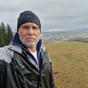 Rastislav Biarinec na vrcholu Hrabovo (4.1.2024 11:53)