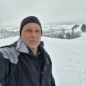 Rastislav Biarinec na vrcholu Hrabovo (12.1.2024 11:53)