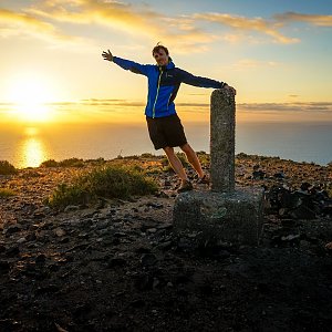 Jiří Králík na vrcholu El Paso (8.1.2023 8:11)