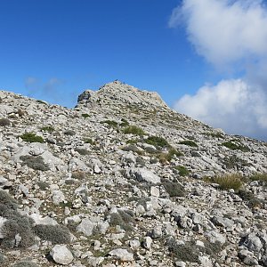 ZdenkaV na vrcholu Puig de Massanella (4.10.2016)