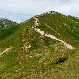 Jiřina na vrcholu Kondratova kopa (10.7.2023)