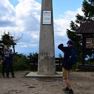 Bohumír Michal na vrcholu Turbacz (11.7.2022 14:15)
