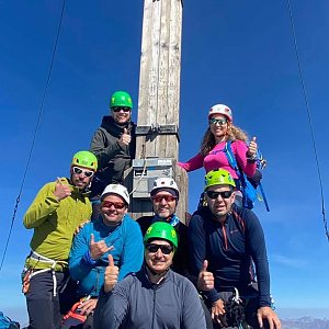 Mársy Montblanc na vrcholu Silvrettahorn (25.9.2021 13:00)