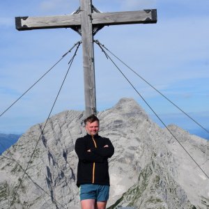 Bohumír Michal na vrcholu Hochzinödl (28.7.2023 9:18)
