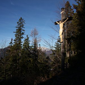 Jan Matiášek na vrcholu Bürgeralpe (27.12.2015 11:28)