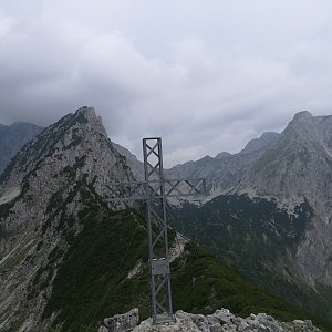 Martin Malý na vrcholu Mannsberg (24.8.2019 13:30)
