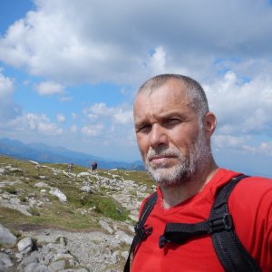 Rastislav Biarinec na vrcholu Temniak / Ciemniak (23.8.2018 11:30)