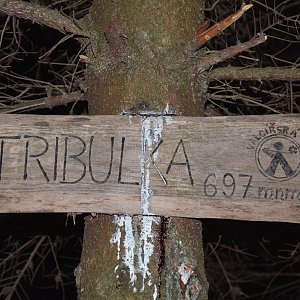 Bohumír Michal na vrcholu Tribulka (27.7.2022 19:07)