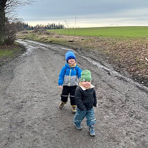 Alexandr Starý na vrcholu Nad Stříbrným jezírkem (24.2.2024 15:40)
