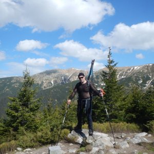 Rastislav Biarinec na vrcholu Mestská hora (15.5.2022 15:35)