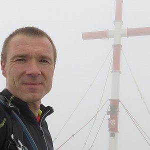 Divočák na vrcholu Warscheneck (16.7.2017 9:20)