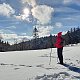 Michelle Sýkorová na vrcholu Burkův vrch / Burkov vrch (15.2.2020 12:05)