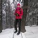 Michelle Sýkorová na vrcholu Burkův vrch / Burkov vrch (15.2.2020 12:05)