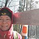 Anna na vrcholu Babí hora (24.3.2020 13:00)