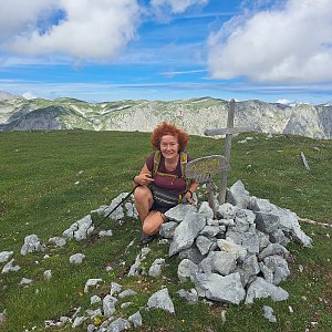 Horalka Anička na vrcholu Kampl (5.7.2024 12:18)