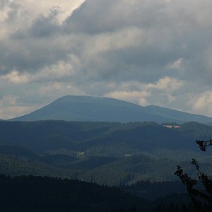 Bouřka na vrcholu Javorník pod Černíkovem (27.8.2021 16:15)