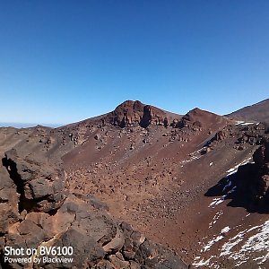 Li Be na vrcholu Pico Viejo (2.2.2023 12:19)