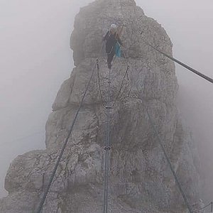 Léňa Manová na vrcholu Grosser Koppenkarstein (14.8.2018 16:00)